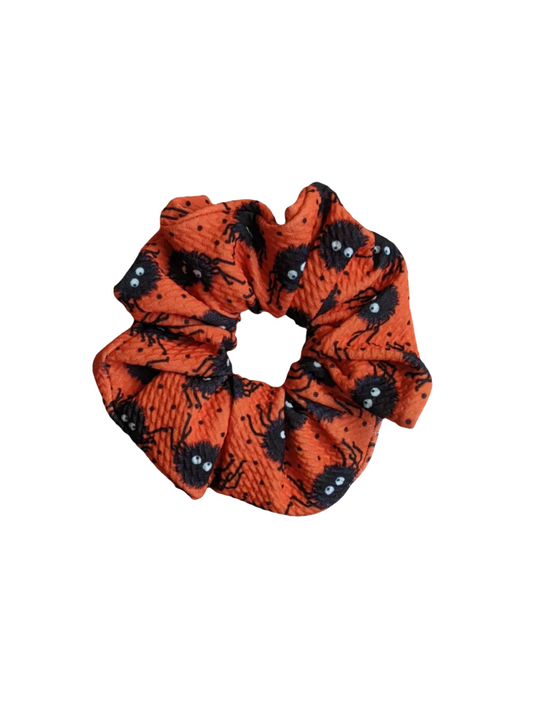 Halloween Spider Print - Scrunchie